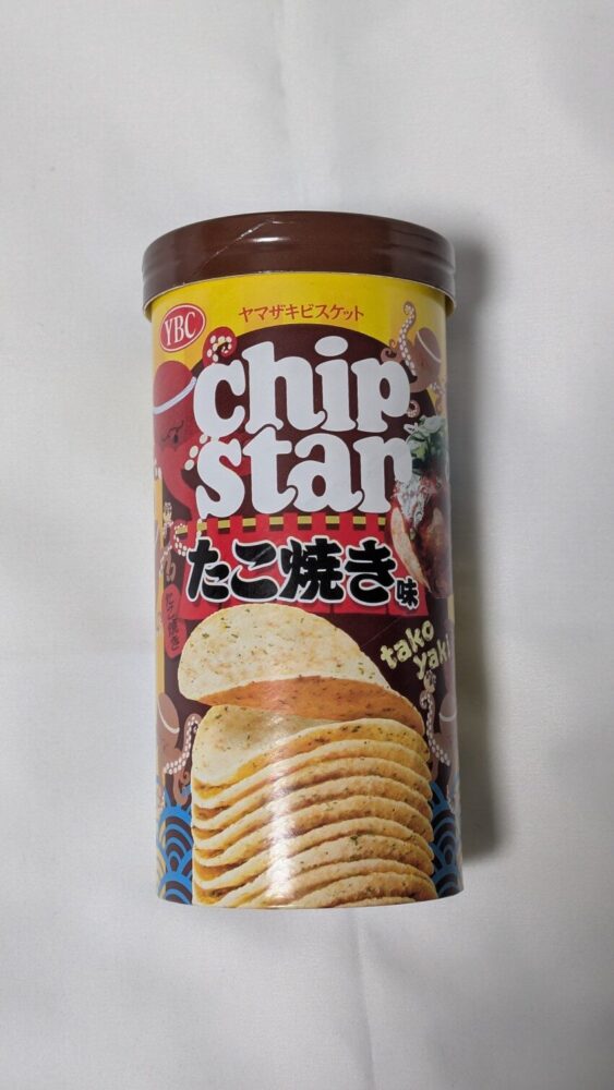 チップスター たこ焼き味:ポテチではなかなか見ないたこ焼き味